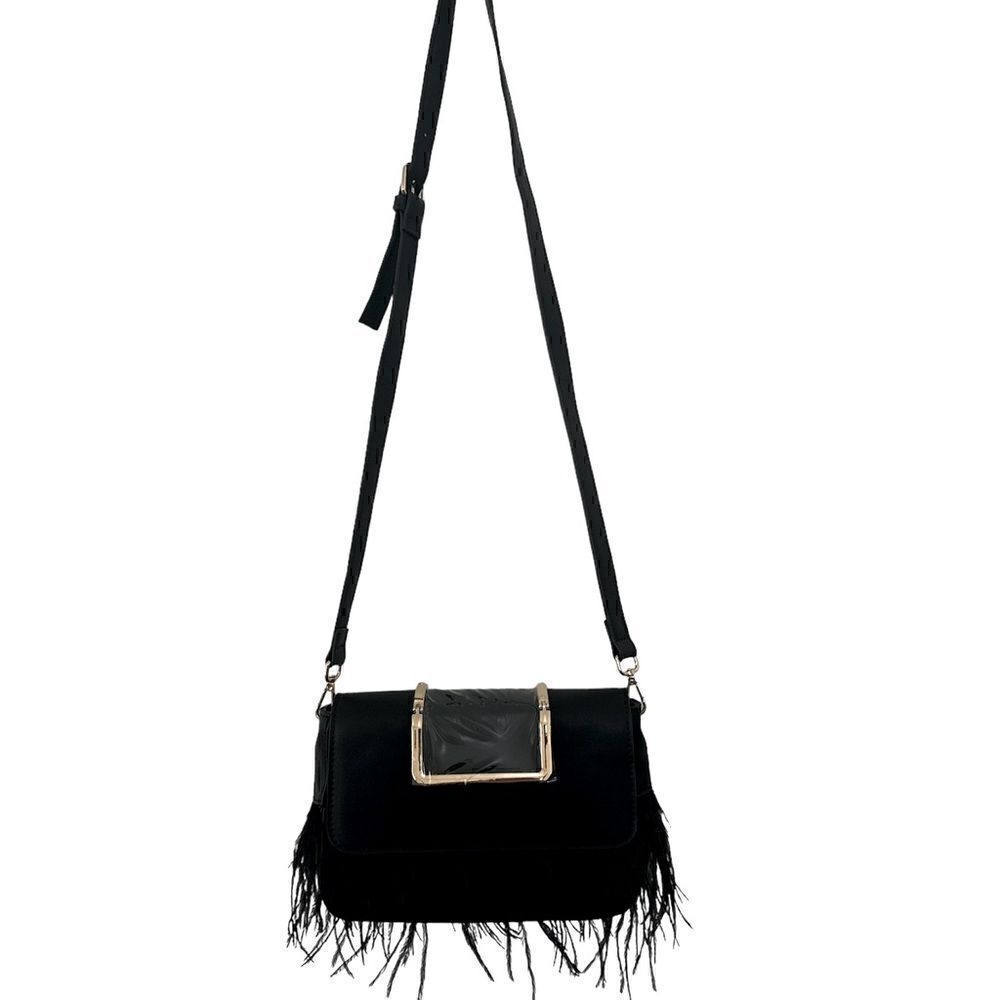 VENUS crossbody black purse NWOT
